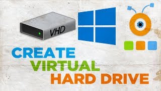 How to Create a Virtual Hard Drive VHD in Windows 10 [upl. by Im]