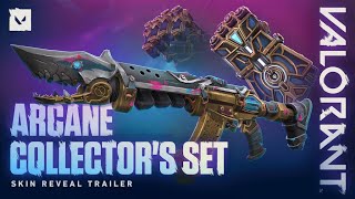 ARCANE SEASON 2 COLLECTOR’S SET  Skin Reveal Trailer  VALORANT [upl. by Micco]