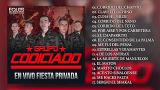 Grupo Codiciado  En Vivo Fiesta Privada Disco Completo 2017 [upl. by Eilsek]