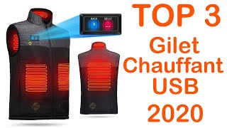 TOP 3  Meilleur Gilet Chauffant USB 2020 [upl. by Aveer961]