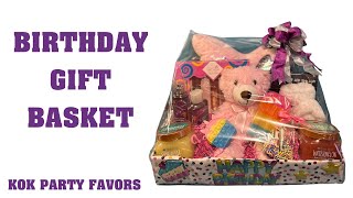 BIRTHDAY GIFT BASKET basketmaking giftbaskets giftbasketideas birthdaygift giftideas baskets [upl. by O'Neill447]