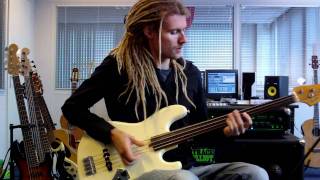 Fretless Slap Bass with Flatwounds [upl. by Ecaroh319]