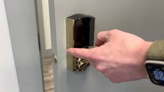 How to Recalibrate Weiser Smartlock [upl. by Helfant758]