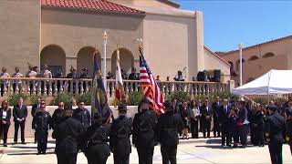 LIVE Funeral underway for fallen San Diego police officer Austin Machitar [upl. by Dora45]