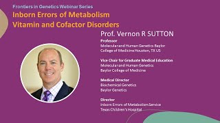 20240620 PASS  Inborn Errors of Metabolism Vitamin and Cofactor Disorders [upl. by Arutak]