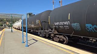 Union Pacific MRVOA Train at Martinez Station with UP 2653 5626 7201 and 1095 unionpacific [upl. by Eirdua872]