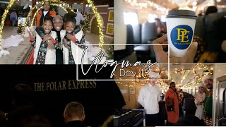 VLOGMAS   THE POLAR EXPRESS  BALTIMORE MD [upl. by Ardnahc]