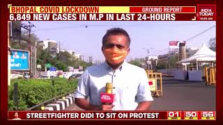 Bhopal Lockdown Corona Curfew In Madhya Pradeshs Bhopal As Cases Sure [upl. by Noet]