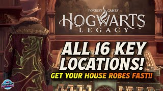 Hogwarts Legacy ALL 16 Daedalian Key Locations  HOW TO UNLOCK Your House Chest Easy [upl. by Eidnac]