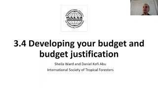 34 Budget and budget justification [upl. by Lin912]