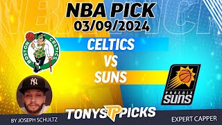 Boston Celtics vs Phoenix Suns 392024 FREE NBA Picks and Predictions for Today by Joseph Schultz [upl. by Newg]