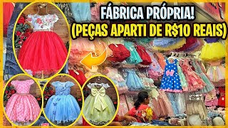 FÁBRICA VESTIDO INFANTIL ATACADO BRÁS  MODA INFANTIL DIRETO DA DISTRIBUIDORA [upl. by Trixie529]