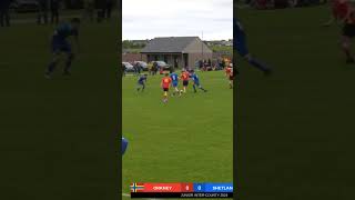 Orkney v Shetland Junior InterCounty 2024 Short 1 [upl. by Salokin]