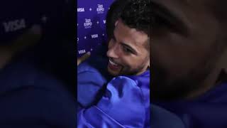 When Jordan Fisher crashes your interviewand then sees you  Shorts [upl. by Rayner]