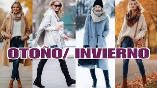 TENDENCIAS DE MODA OTOÑO INVIERNO 🍁❄️COMO VESTIR CON ESTILO EN DIAS FRIOS [upl. by Lenor976]