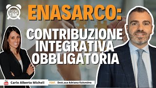 Enasarco  Contribuzione Integrativa Obbligatoria [upl. by Attevaj895]