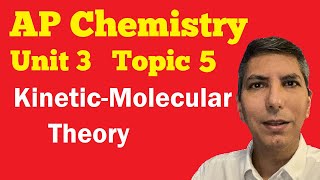 KineticMolecular Theory amp Grahams Law  AP Chem Unit 3 Topic 5 [upl. by Einnob]