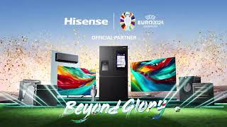 Hisense  Witness The Excitement Of EURO 2024 [upl. by Dyrrej]