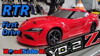 Yokomo YD2Z RD10 RTR Unboxing  First Drive  Review [upl. by Llenwad]