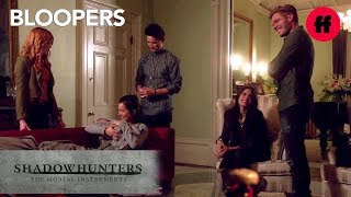 Shadowhunters Season 2 Bloopers  Cast Can’t Stop Laughing  Freeform [upl. by Affer]