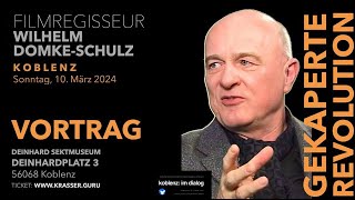 Wilhelm DomkeSchulz „1952 plante ExReichskommissar in der BRD Plünderung der DDR“ Teil 1 [upl. by Ohploda]