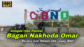 Pekena Mee Udang Padu Pantai BNO  Couple Ride  Ride Selangor [upl. by Zelde]