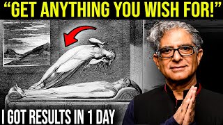 How To Manifest and Get Anything You Want Most Effective  Deepak Chopra [upl. by Pronty]