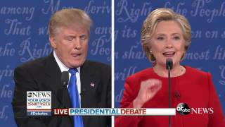 Presidential Debate Highlights  Trump Clinton Defend Tax Plans [upl. by Carlyle656]