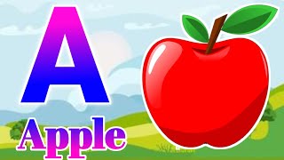 A for apple  अ से अनार  abcd  phonics song  a for apple b for ball c for cat  abcd song  abcde [upl. by Musser]