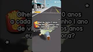 Quantos anos eu tenho roblox maracanã [upl. by Alwin]