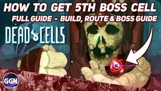 Dead Cells  How to get 5th Boss Cell  FULL GUIDE Build Route amp Giant Boss Guide [upl. by Aznola]