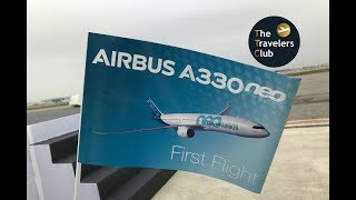 AIRBUS A330neo FIRST LANDING  TOULOUSE  AIRBUS DELIVERY CENTER [upl. by Waterer]