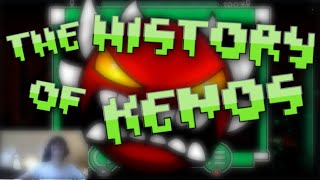 The History of Kenos  Geometry Dash History  Npesta Bianox Combined amp more [upl. by Yecak138]