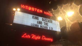 King Gizzard And The Lizard Wizard 033117 Webster Hall NYC [upl. by Howe379]