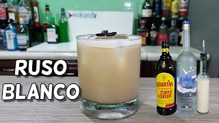 ¿Cómo Preparar el Coctel RUSO BLANCO o WHITE RUSSIAN 🥛☕  Será de Tus Favoritos 🤤 Drinkiando [upl. by Mcnamara]