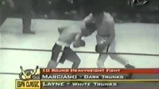 Rocky Marciano vs Rex Layne [upl. by Ruthanne]