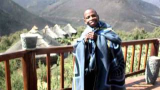 How to wear a Basotho Traditional Blanket Men [upl. by Gnek113]