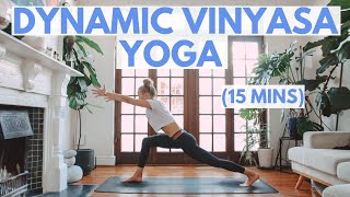 Vinyasa Yoga Flow DYNAMIC YOGA For Strength  Flexibility  Steady Yoga Workout [upl. by Major191]