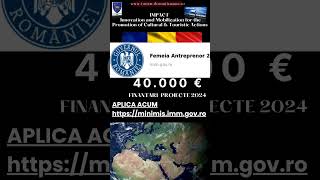 STARTUP Finantari 2024 Intro WebTurism GORJ [upl. by Nosiaj699]