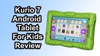 Kurio 7 review  The Android tablet for kids Zoomingames [upl. by Jepum85]