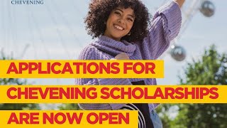 🛑 UK CHEVENING SCHOLARSHIPS ARE NOW OPEN‼️ APPLY TODAY✅ WATCH STEP BY STEP WHO CAN APPLY👇👇 [upl. by Zetra]