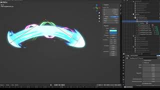 Blender Kamekameha Beam WIP [upl. by Warenne253]