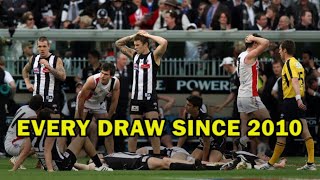 EVERY AFL DRAW SINCE 2010 [upl. by Neelehtak]