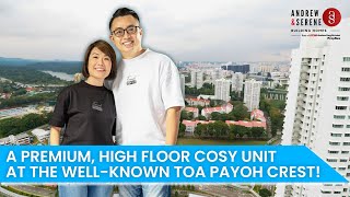 TOA PAYOH Crest 3 Room Flat for Sale [upl. by Gombach]