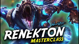 ¡¡COMO JUGAR RENEKTON Y SU MEJOR BUILD EL WILD RIFT [upl. by Johnath]