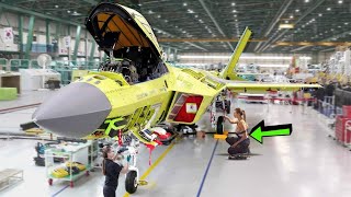 Gripen Factory✈️ Manufacturing SAAB Fighter Jet JAS39 SuperSonic Production  Assembly line [upl. by Chaunce671]