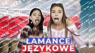 Polski NAJTRUDNIEJSZY język na Świecie ŁAMAŃCE JĘZYKOWE vs CUDZOZIEMKI [upl. by Etirugram706]