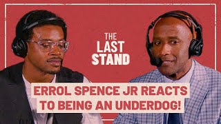 Errol Spence Jr Reacts to Being the Underdog [upl. by Einotna]