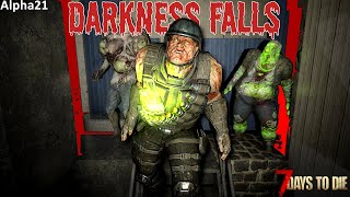 7 Days To Die  Darkness Falls Ep30  Horde Night Heavy Hitters [upl. by Ahselaf]