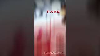 Fake vs Real [upl. by Sugirdor]